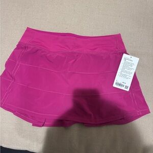 lululemon athletica pink tennis skirt